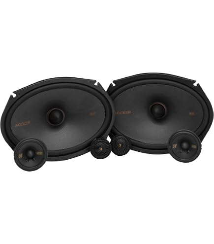 Amazon.com: KICKER 51KSS369 Component Speaker System, 3-Way Design